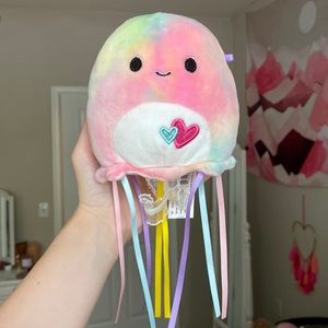 Squishmallow Janet Jellyfish Tye-dye